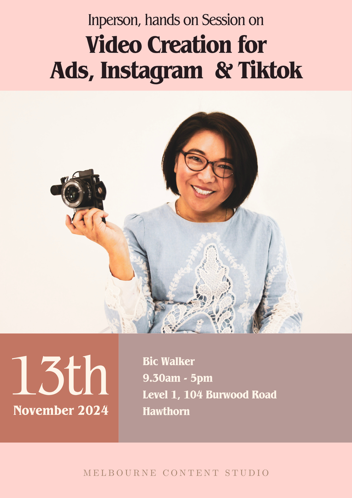Videos for Meta Ads, Inatagram and Tiktok Workshop