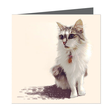 Card - Cat, Emma