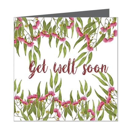 Card - Get Well Soon Gumnuts