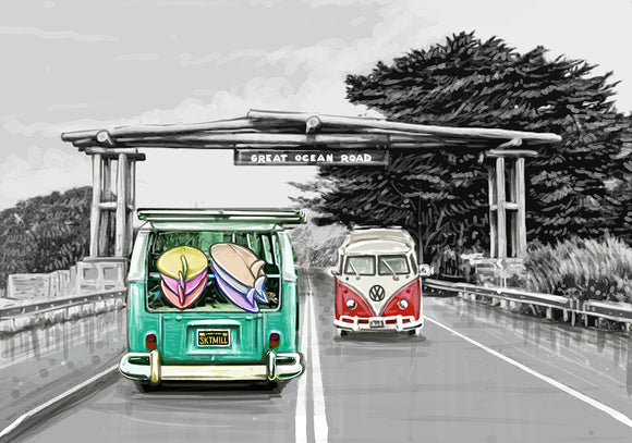 Print (Iconic) - Bellarine Great Ocean Road Portal (L)