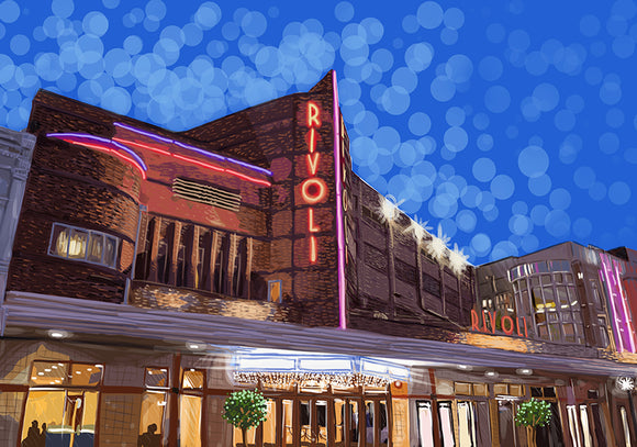 Print (Iconic) - Melbourne Rivoli Theatre (Portrait)