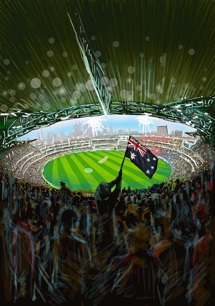 Print (Iconic) - Melbourne MCG Internal View