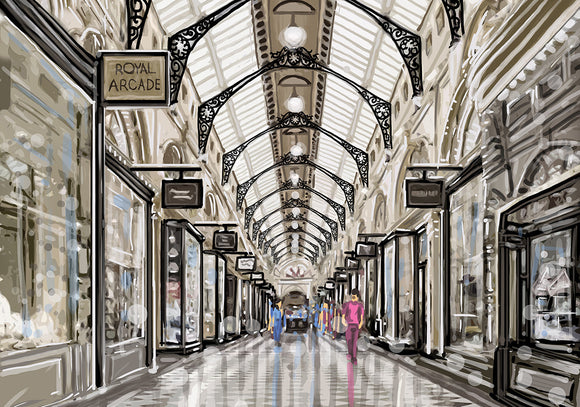 Print (Iconic) - Melbourne Royal Arcade