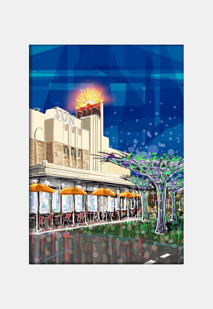 Print (Iconic) - Melbourne Sun Theatre (Portrait)