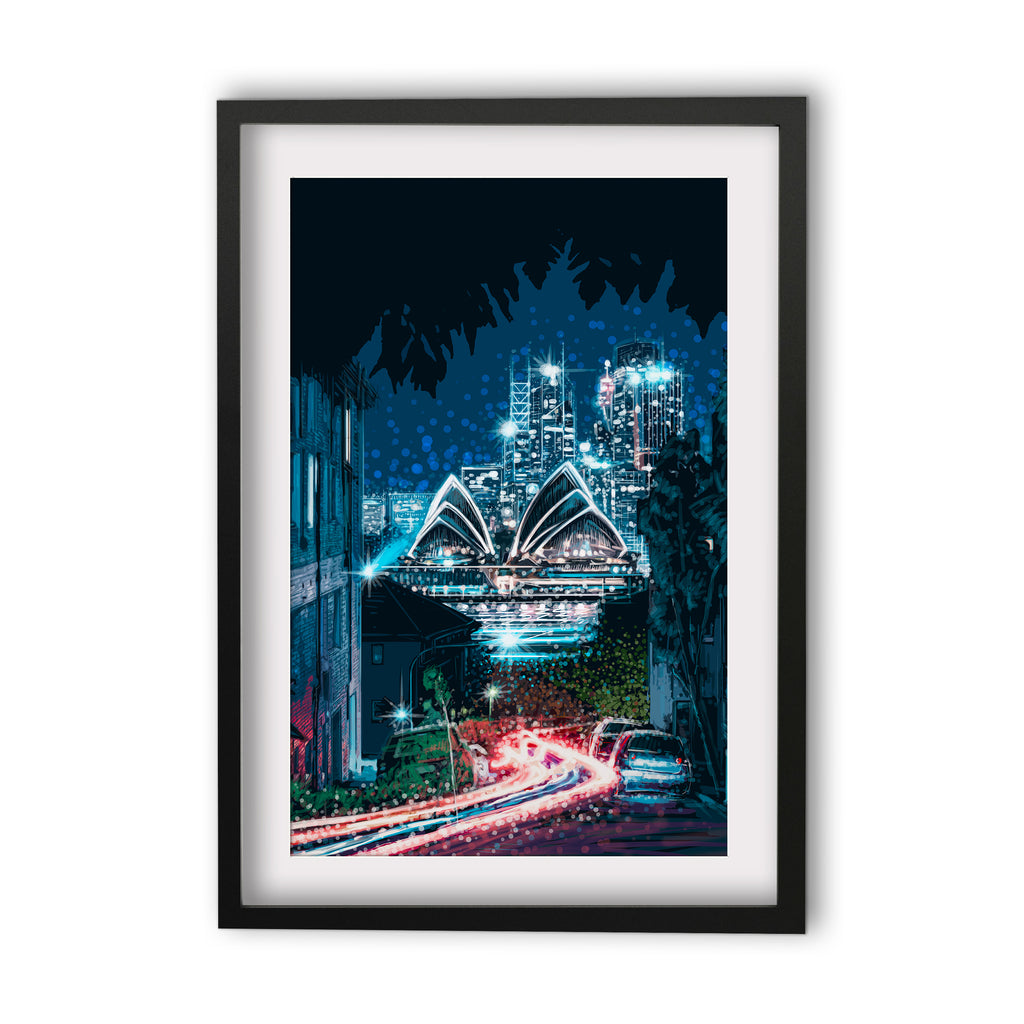 Print (Iconic) - Sydney Opera by night