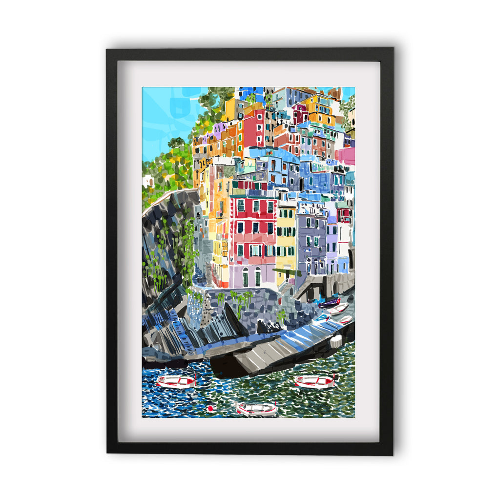 Print (Iconic) Wanderlust Cinque Terra