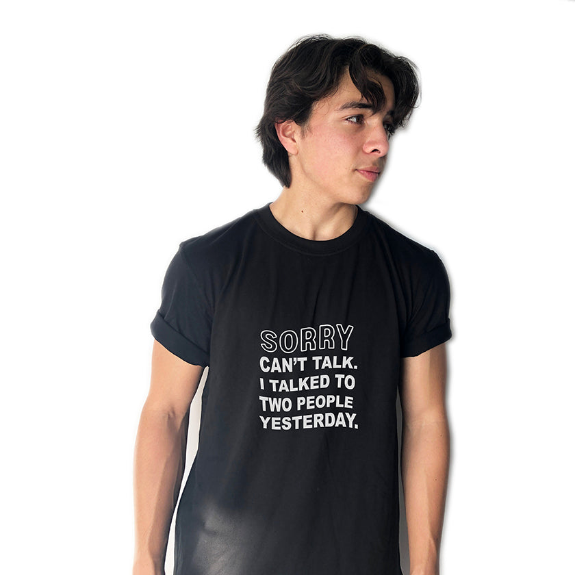 Tshirt - Introvert Can't talk