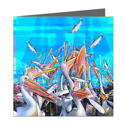 Card - Australian Pelicans