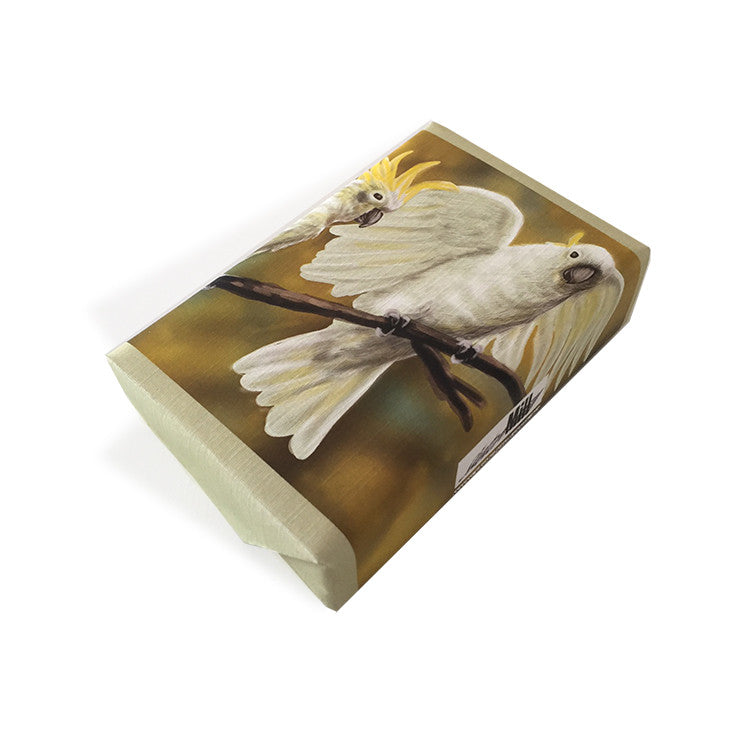 Soap (Australiana Bird) Cockatoos White