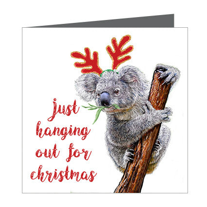 Card - Xmas Aus-koala