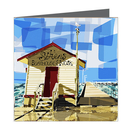 Card - Iconic Bellarine - Sirens Boat house
