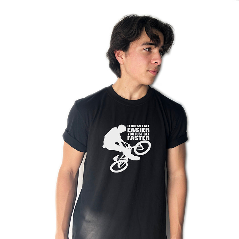 Tshirt - Bike - you just get faster
