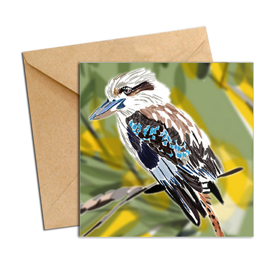 Card - Australian Bird Kookaburra