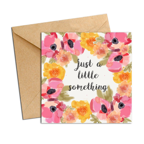 Card - Blooms - Little Something
