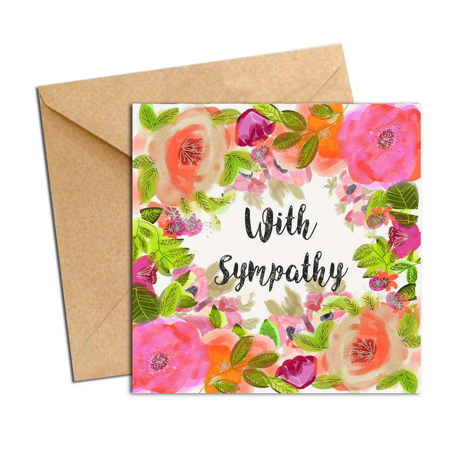 Card - Blooms - Sympathy