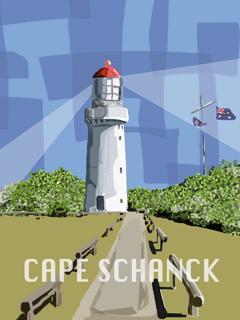 Print (Iconic) - Coastal Cape Schanck Lighthouse Mornighton Peninsula