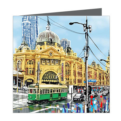 Card - Iconic Melbourne Flinders Street v2
