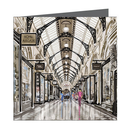 Card - Iconic Melbourne Royal Arcade