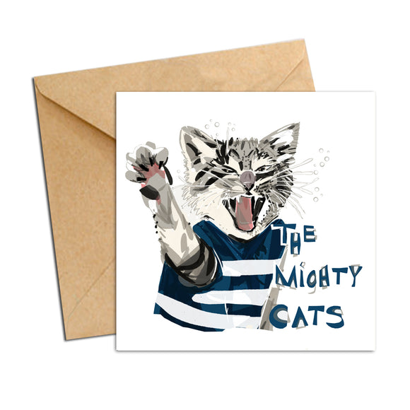 Card - AFL Cats (The Mighty Cats)