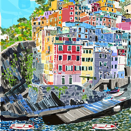 Card - Iconic - Cinque Terra