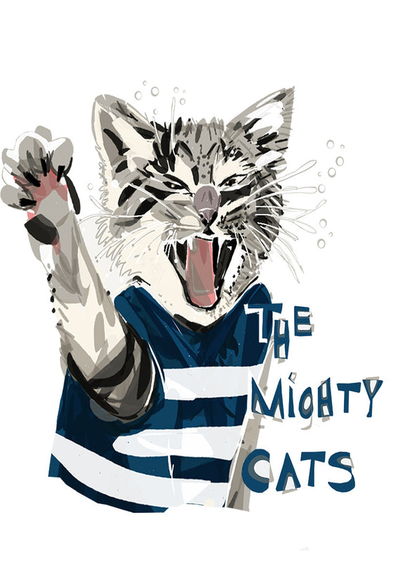 Print Football AFL - Cats