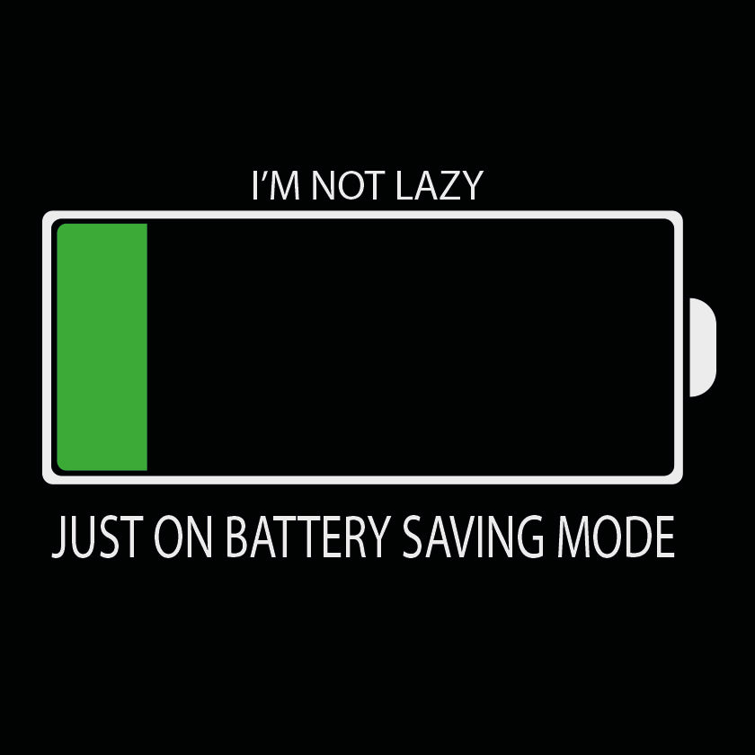 Tshirt - Battery saving mode