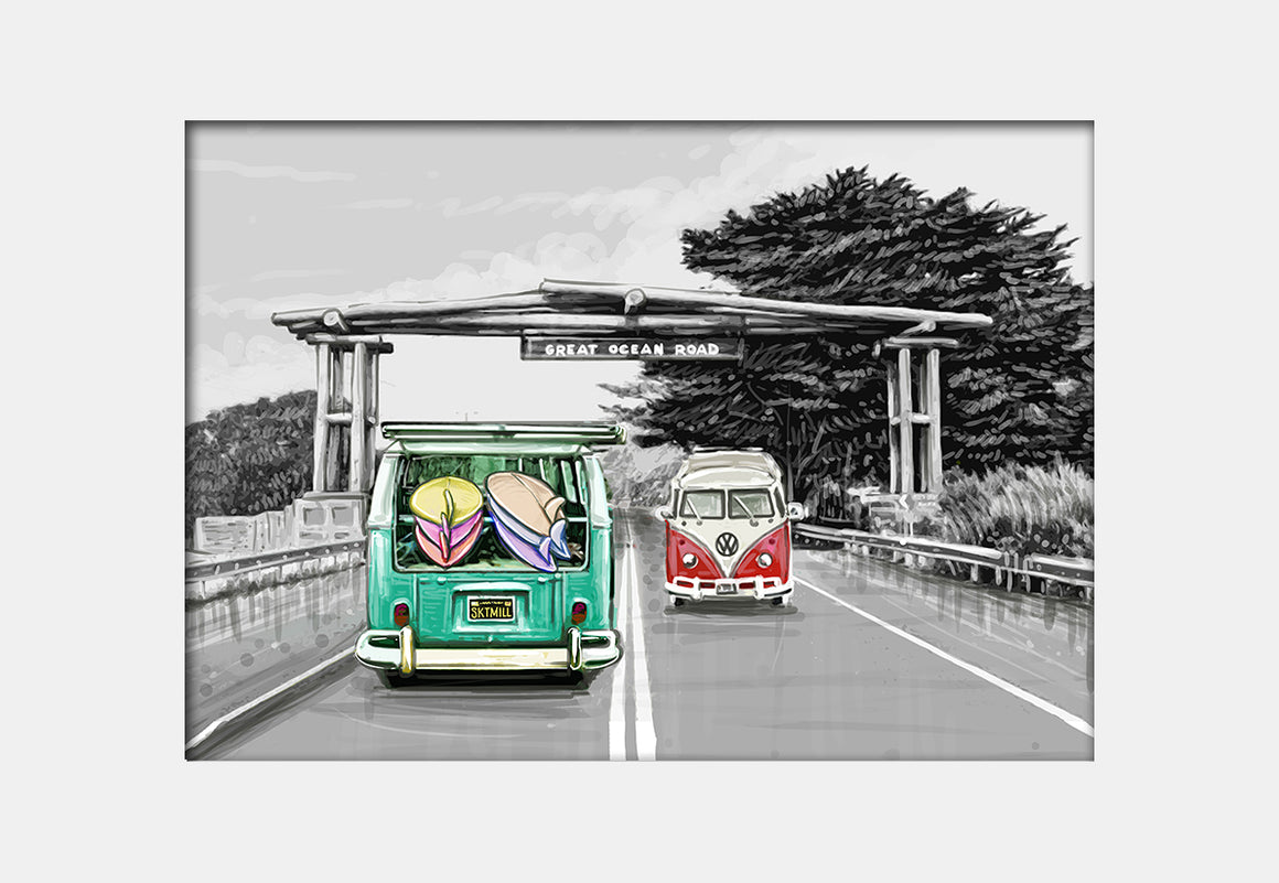 Print (Iconic) - Bellarine Great Ocean Road Portal (L)