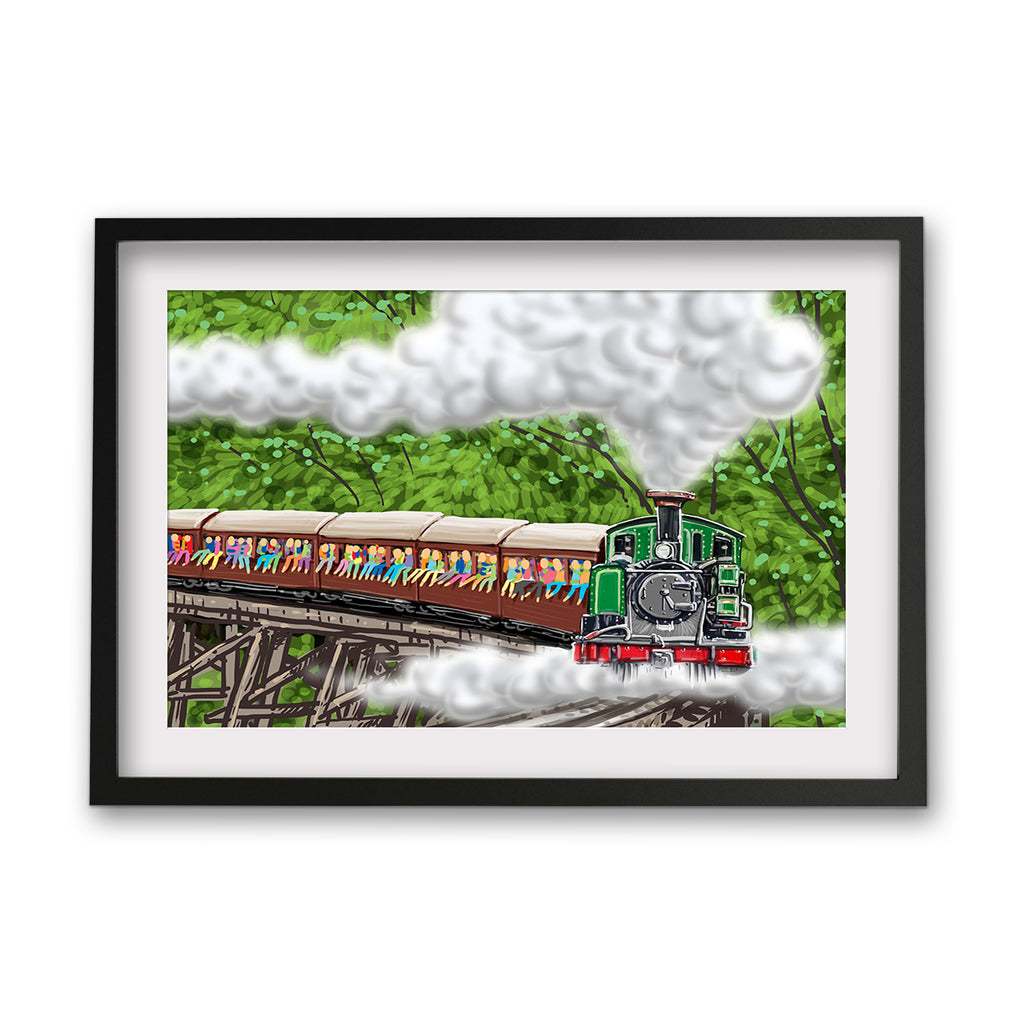 Print (Iconic) - Melbourne Puffing Billy (Landscape)