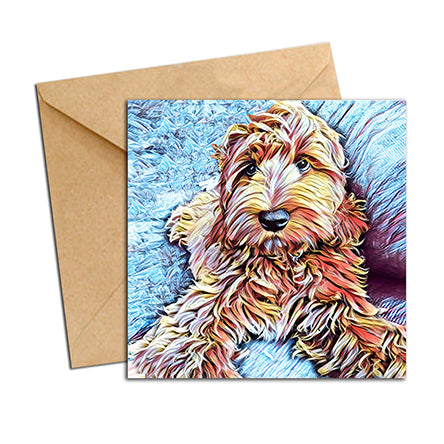 Card - Dog Labradoodle
