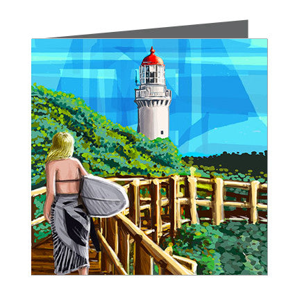 Card - Iconic Melbourne Mornington Cape Schanck Lighthouse