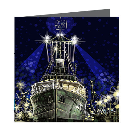 Card - Iconic Melbourne Williams Castlemaine by night