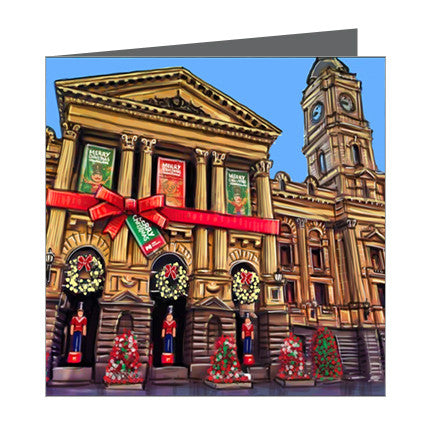 Card - Xmas Iconic Melbourne Town Hall