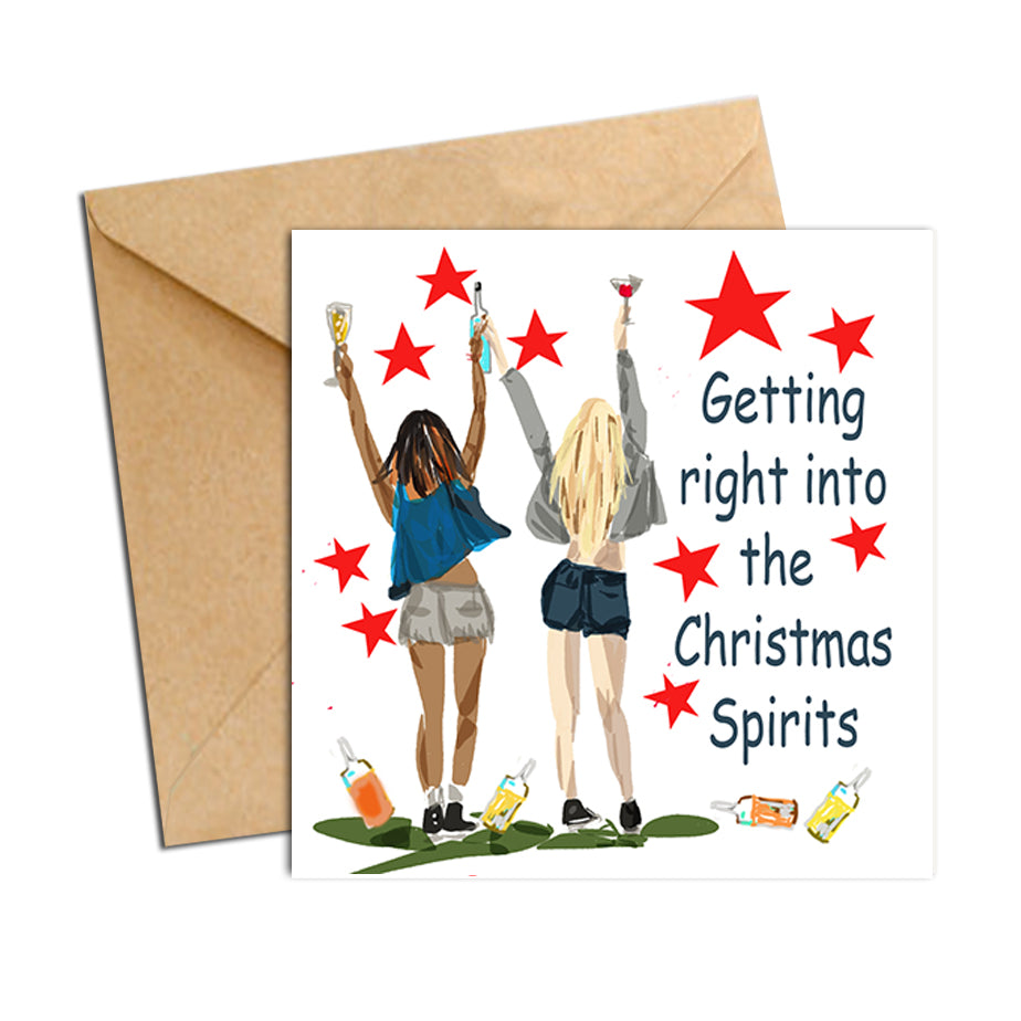 Card - Xmas Quote - Christmas Spirits