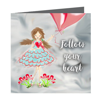 Card - Quote - follow your heart