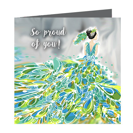 Card - Quote - So proud of you