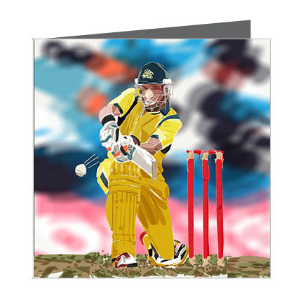 Card - Sports - Cricket - Batsman