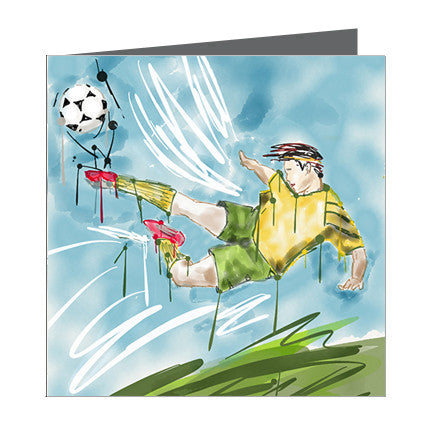 Card - Sports - Soccer Boy
