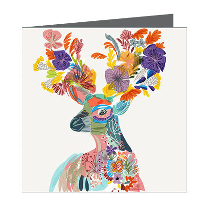Card - Stag Blooms