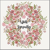 Small Cards (Pack of 10) - Sympathy Blooms Pint Ring